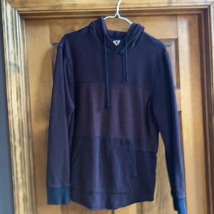 Long sleeve sweater, sweatshirt-type material. Worn twice, just don’t wear it